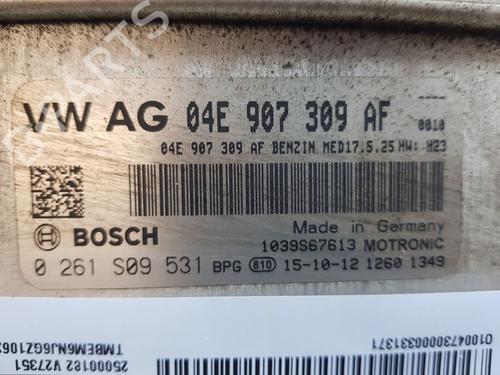 Engine control unit (ECU) SKODA FABIA III (NJ3) 1.2 TSI | BP28950068M57 - Image 4