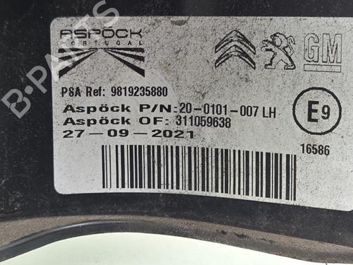 Left taillight PEUGEOT PARTNER Box Body/MPV (K9) 1.5 BlueHDI 130 | BP31610140C34