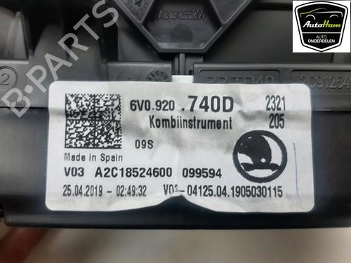 Instrument cluster SKODA FABIA III Estate (NJ5) 1.0 | BP14921637C47 