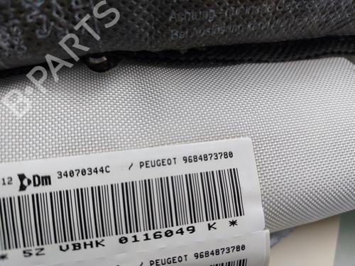 Right curtain airbag PEUGEOT 5008 (0U_, 0E_) 1.6 16V | BP29713171C12 