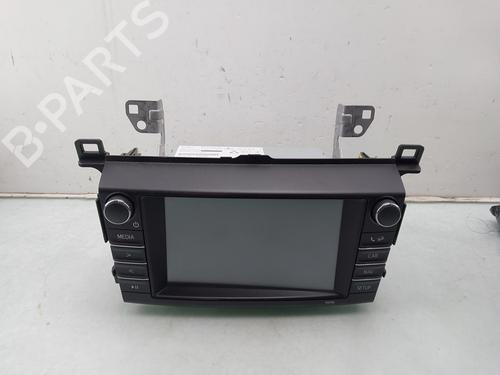 Used Radio TOYOTA RAV 4 IV (_A4_) 2.5 Hybrid 4WD (AVA44, AVA44_) (197 hp) 30509981
