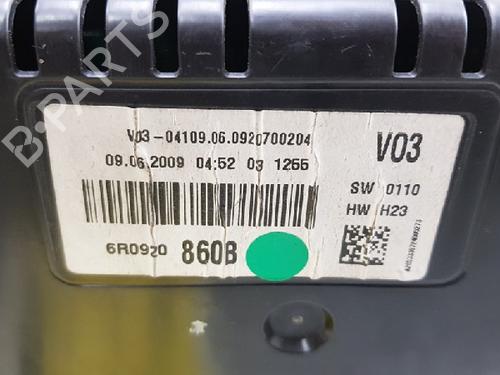 Instrument cluster VW POLO V (6R1, 6C1) 1.4 (6R1) | BP12016720C47 