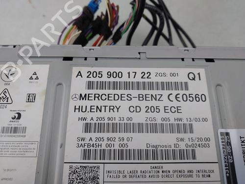 Electronic module MERCEDES-BENZ C-CLASS (W205) C 350 e (205.047) | BP26451904M83 
