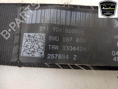 Rear left seatbelt VW GOLF PLUS V (5M1, 521) 1.6 FSI | BP13714807I29 