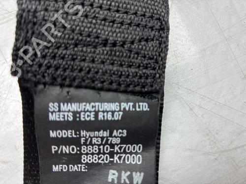 Front left seatbelt HYUNDAI i10 III (AC3, AI3) 1.0 MPi | BP36489248I26 - Image 4