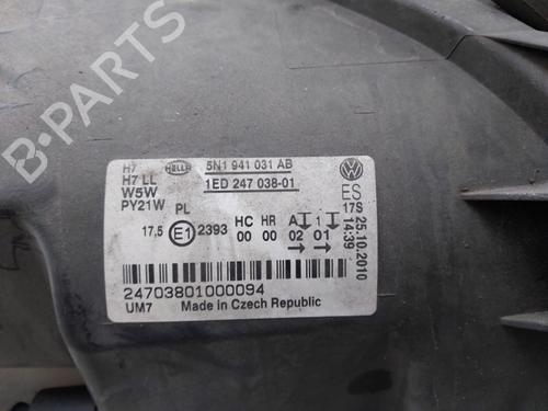 Left headlight VW TIGUAN (5N_) 1.4 TSI | BP29445802C28 