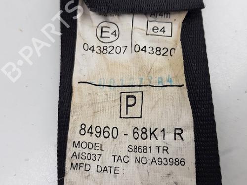 Rear right seatbelt SUZUKI ALTO VII (GF) 1.0 (AMF310, GFC31S) | BP12027522I28 