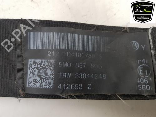Rear right seatbelt VW GOLF PLUS V (5M1, 521) 1.6 FSI | BP13315214I28 
