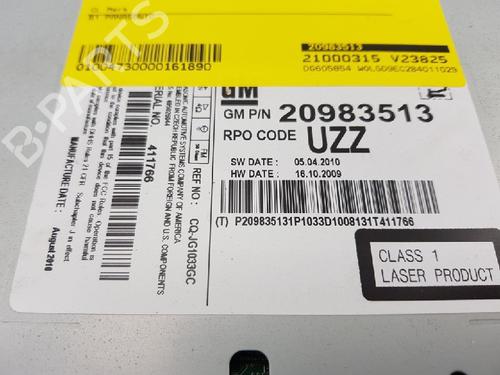 Radio OPEL MERIVA B MPV (S10) 1.4 (75) | BP12020025E6 