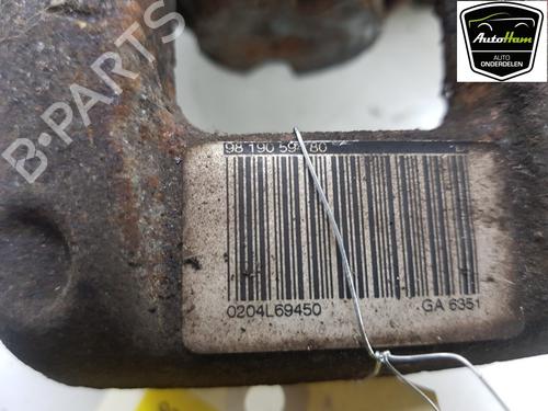Right rear brake caliper OPEL GRANDLAND / GRANDLAND X (A18, P1UO) 1.2 (75) | BP15971112M106