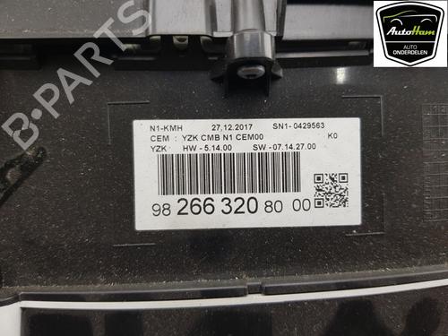 Instrument cluster PEUGEOT EXPERT Van (V_) 1.6 BlueHDi 95 | BP18305994C47 