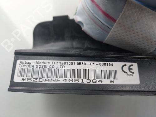 Høyre gardin kollisjonspute CITROËN C1 II (PA_, PS_) 1.0 VTi 72 | BP29887786C12