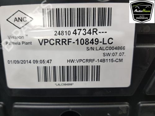 Instrument cluster RENAULT CLIO IV (BH_) 1.6 RS (BHJ4, BHJ6, BHMM) | BP12046407C47 