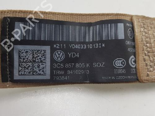 Rear left seatbelt VW PASSAT B7 (362) 1.6 TDI | BP12027585I29 
