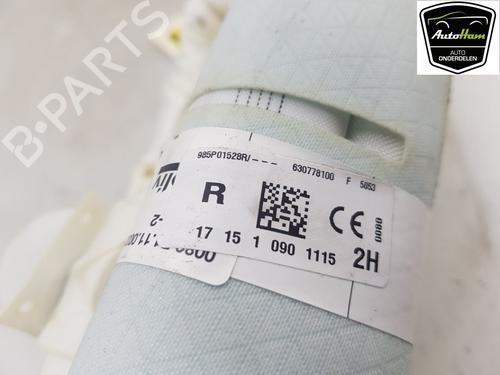 Right curtain airbag RENAULT KADJAR (HA_, HL_) 1.2 TCe 130 (HLMR) | BP19316631C12