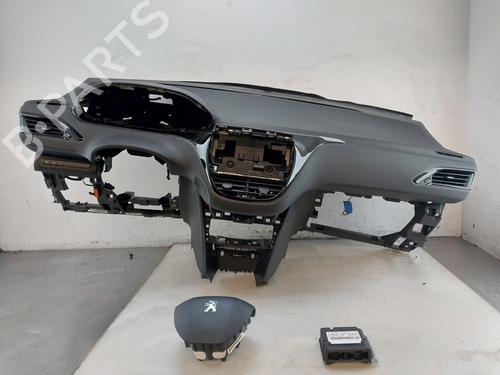 Used Airbag Kit Airbag Kit PEUGEOT 208 I (CA_, CC_) 1.2 VTI 82 (82 hp) 33429896 33429896