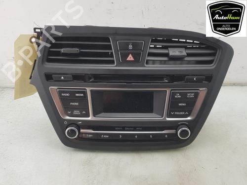 Used Radio HYUNDAI i20 II (GB, IB) 1.2 (84 hp) 19139501