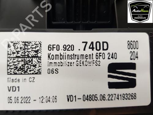 Instrument cluster SEAT ARONA (KJ7, KJP) 1.0 TSI | BP15187112C47 
