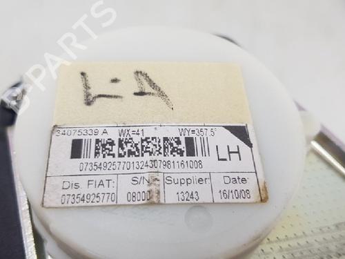 Rear left seatbelt FIAT 500 (312_) 1.2 (312AXA1A) | BP12027677I29 