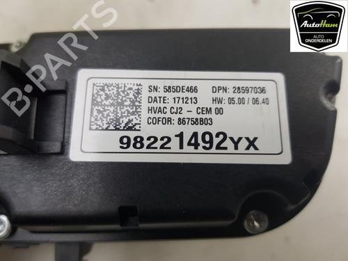 Climate control OPEL CROSSLAND X / CROSSLAND (P17, P2QO) 1.2 (75) | BP12048481I5 