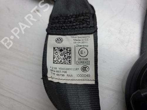 Front right seatbelt VW POLO V (6R1, 6C1) 1.2 TDI | BP30167962I25 