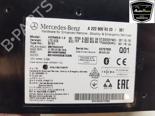 Electronic module MERCEDES-BENZ AMG GT (C190) GT R (190.379) | BP20643872M83 