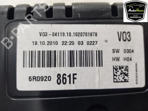 Instrument cluster VW POLO V (6R1, 6C1) 1.2 TDI | BP18016298C47 