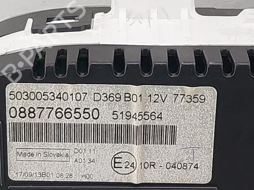Instrument cluster FIAT PANDA (312_, 319_) 0.9 (312PXH1A) | BP29419451C47 