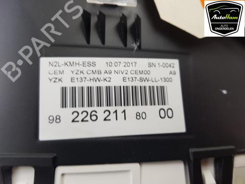 Instrument cluster PEUGEOT 208 I (CA_, CC_) 1.2 VTI 82 | BP12045732C47 