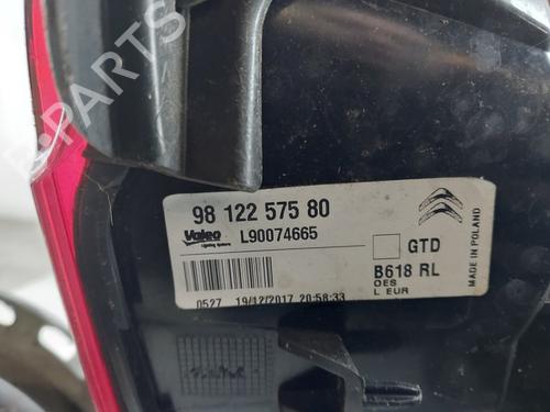 Left taillight CITROËN C3 III (SX) 1.2 THP 110 (SXHNPS, SXHNZT, SXHNZ6) | BP29075734C34 