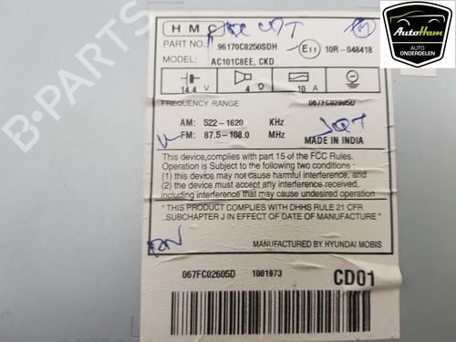 Radio HYUNDAI i20 II (GB, IB) 1.2 | BP12050724E6 