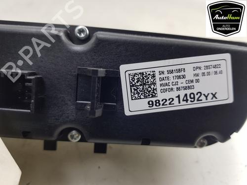 Climate control OPEL CROSSLAND X / CROSSLAND (P17, P2QO) 1.6 Turbo D (75) | BP16949594I5 