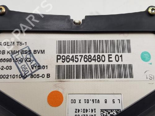 Instrument cluster PEUGEOT 307 (3A/C) 1.6 16V | BP12016725C47 