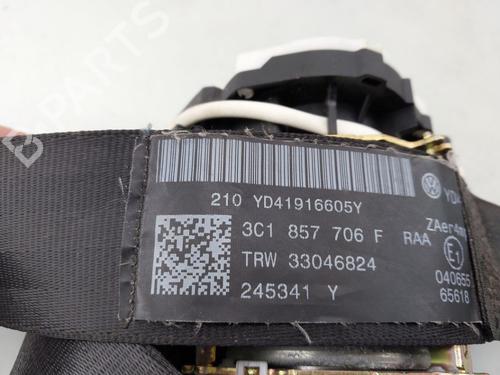 Front right seatbelt VW PASSAT B6 Variant (3C5) 1.4 TSI | BP35897594I25 - Image 3