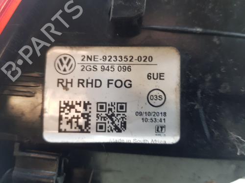 Right taillight VW POLO VI (AW1, BZ1, AE1) 1.0 TSI | BP29062134C35 