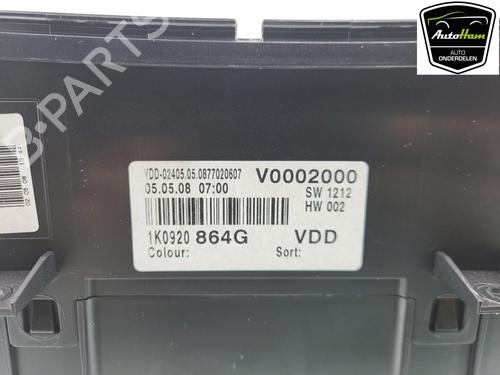 Instrument cluster VW GOLF V (1K1) 1.4 TSI | BP16531554C47 