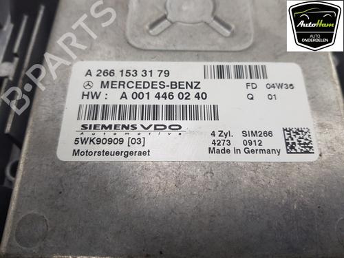 Engine control unit (ECU) MERCEDES-BENZ A-CLASS (W169) A 170 (169.032, 169.332) | BP16474158M57 