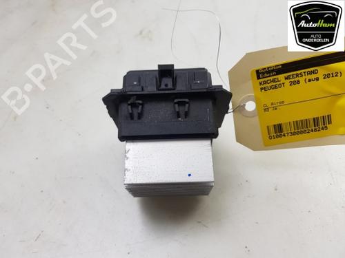 Used Heater resistor Heater resistor PEUGEOT 208 I (CA_, CC_) 1.2 VTI 82 (82 hp) 15654129 15654129