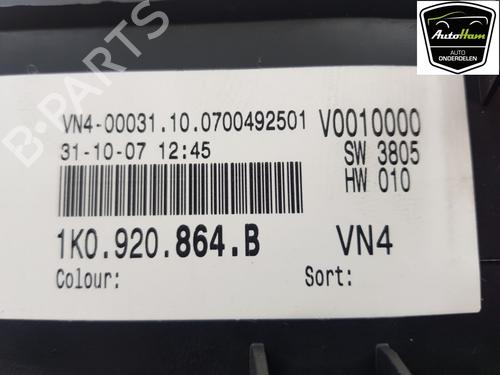Instrument cluster VW GOLF V (1K1) 1.9 TDI | BP13514577C47 