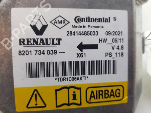 Kollisjonspute styreenhet RENAULT KANGOO III Box Body/MPV 1.5 Blue dCi 95 (FJAB) | BP26009287M53 