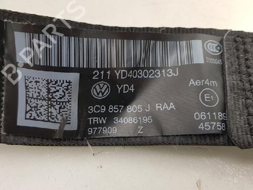 Rear left seatbelt VW PASSAT B7 Variant (365) 1.6 TDI | BP12027441I29 