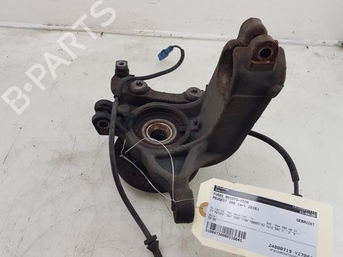 Used Right front steering knuckle PEUGEOT 208 I (CA_, CC_) 1.2 VTI 82 (82 hp) 25790959