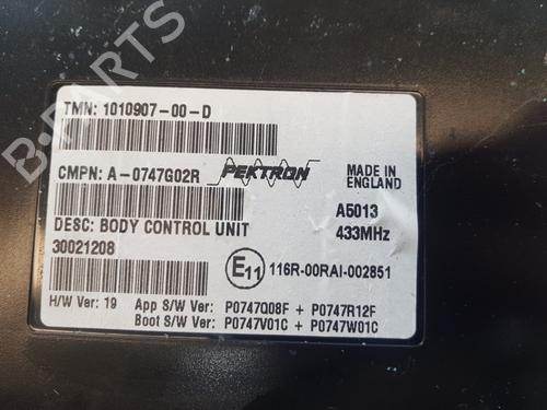 Elektronisk modul TESLA MODEL S (5YJS) 85 | BP27611084M83 