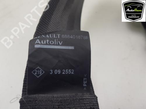 Rear left seatbelt RENAULT CLIO IV Grandtour (KH_) 0.9 TCe 90 | BP17652580I29 