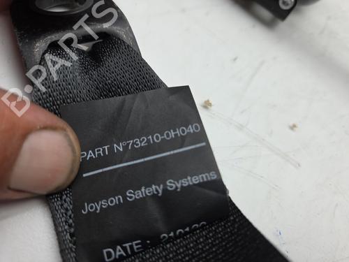 Front right seatbelt PEUGEOT 108 1.0 VTi 72 | BP28166855I25 