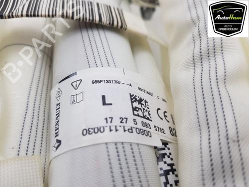 Left curtain airbag RENAULT MEGANE IV Hatchback (B9A/M/N_) 1.2 TCe 100 (B9MS) | BP19693114C11 