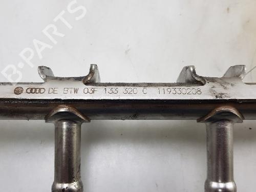 Used Injection rail SKODA OCTAVIA II Combi (1Z5) 1.2 TSI (105 hp) 12014551