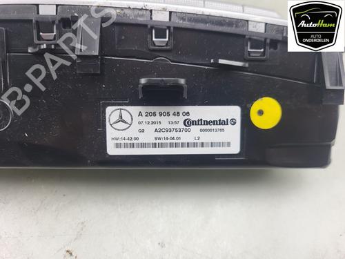 Climate control MERCEDES-BENZ C-CLASS (W205) C 350 e (205.047) | BP19153844I5 
