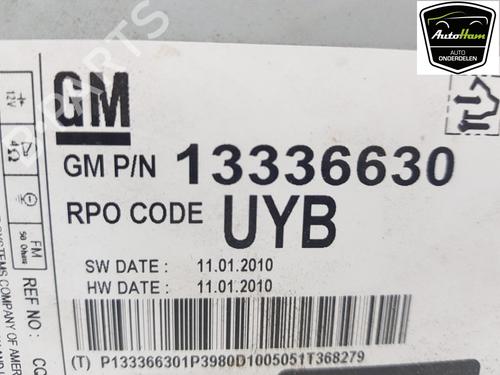 Radio OPEL MERIVA B MPV (S10) 1.4 (75) | BP19667509E6 