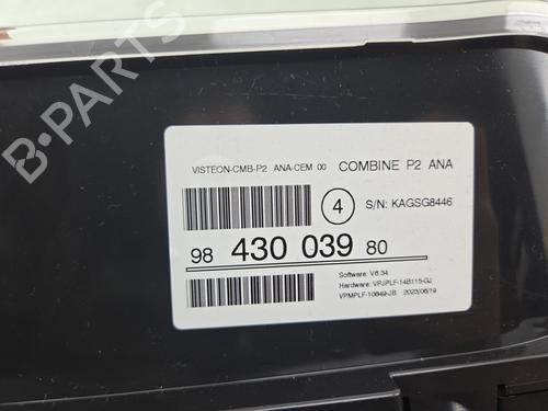 Instrument cluster PEUGEOT 208 II (UB_, UP_, UW_, UJ_) 1.2 PureTech 75 | BP31588179C47